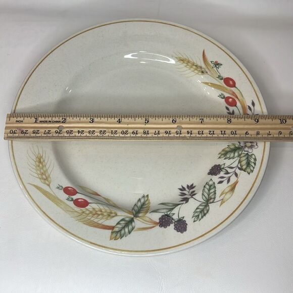 Churchill Plates Made Staffordshire England Fine Tableware 9 1/2 In Round Set 3 - Picture 4 of 8